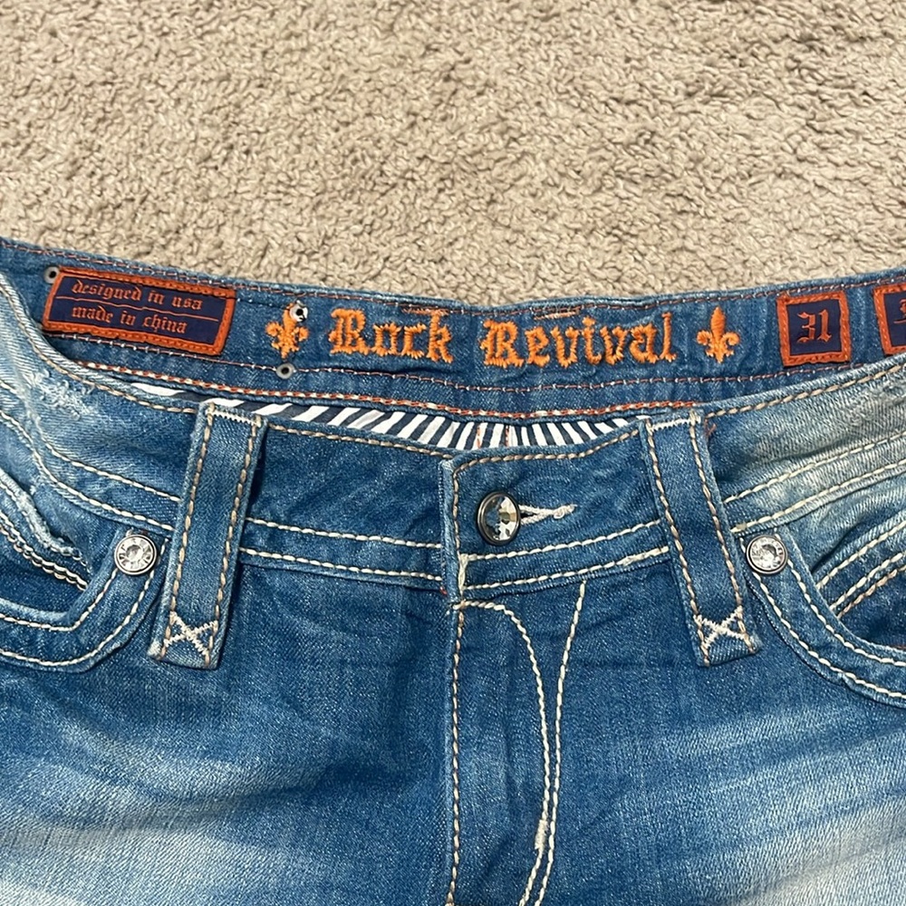 Rock Revival Elaina Distressed Boot Cut Jean - Picture 6 of 13